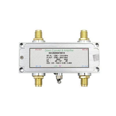 RF Downconverter Dual Channel 200-3500MHz 5VDC