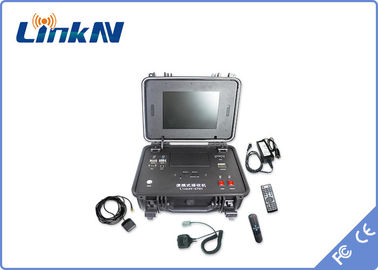 Portable 4G COFDM Video Receiver with Display HDMI CVBS Battery Powered