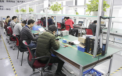 LinkAV Technology Co., Ltd factory production line