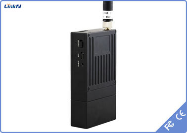 1.5km COFDM Video Transmitter HDMI &amp; CVBS For Police  AES256 Low Latency
