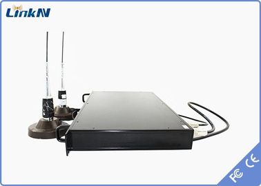 COFDM Video Receiver FHD 1U Vehicle-Mounted Dual Antennas High Safety AES256 Low Latency