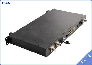 LKAV1302 Rugged 1U Rack Mount  2-8MHz Bandwidth Low Latency COFDM Video Receiver