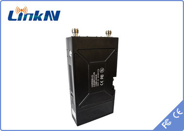 Police Video Transmitter COFDM QPSK HDMI &amp; CVBS H.264 Low Delay AES256 Encryption With Battery