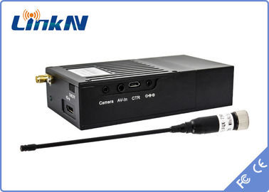 Mini Spy Video Transmitter Police ​ COFDM Low Delay H.264 High Security AES256 Encryption Battery Powered