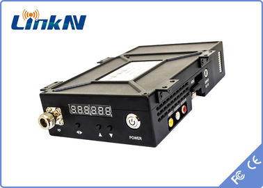 Manpack FHD Video Transmitter COFDM Modulation H.264 Encoding High Security AES256 Encryption 200-2700MHz