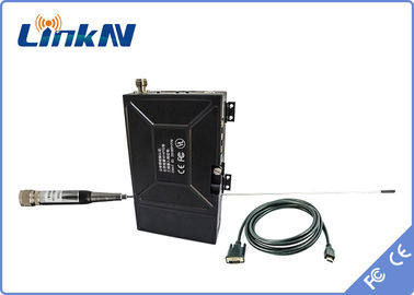 LKAV1508 Police   COFDM Digital Video Transmitter AES256 Encryption Low Delay Long Distance