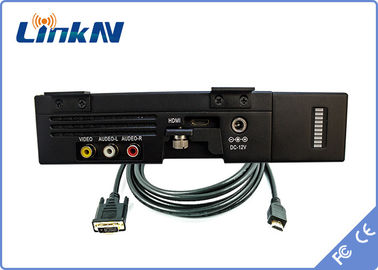Rugged Manpack COFDM Video Transmitter HDMI &amp; CVBS H.264 300-2700MHz