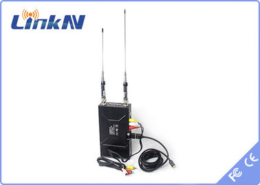 Body-Worn Police Video Transmitter Long Range COFDM QPSK HDMI &amp; CVBS AES256 Encryption Battery Powered