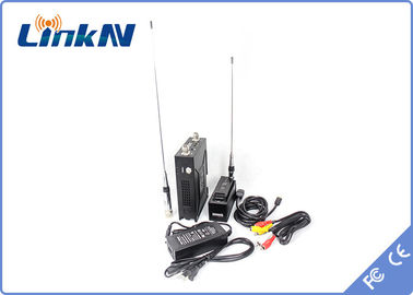 1-3km Police Video Transmitter COFDM QPSK HDMI &amp; CVBS H.264 Low Delay AES256 Encryption