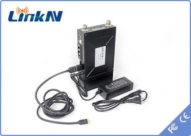 Police Tactical Video Transmitter COFDM 1-2KM NLOS AES256 Encryption Low Delay