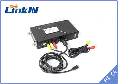 Video Transmitter COFDM Modulation HDMI &amp; CVBS H.264 Low Delay AES256 Encryption 2-8MHz Bandwidth