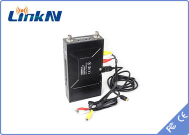 Manpack Portable AES256 COFDM Digital Video Transmitter PSK HDMI &amp; CVBS H.264 Low Delay AES256 Encryption