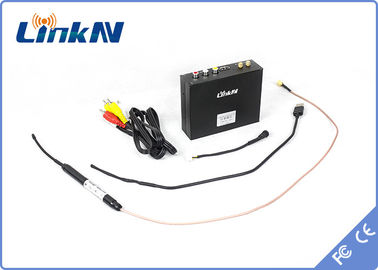 Military Portable Video Transmitter COFDM HDMI &amp; CVBS AES256 Encryption Two-way Intercom