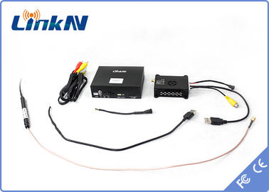 20km Mini UAV Video Transmitter HDMI CVBS COFDM Modulation H.264 AES256 Low Latency