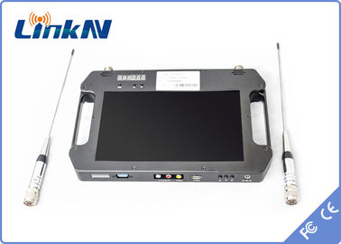Portable Video Receiver COFDM High Sensitivity Dual-Antenna Diversity Reception AES256 Encryption