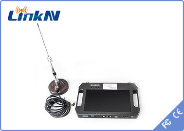 1km Police Covert Video Transmitter COFDM Low Delay H.264 High Security AES256 Encryption with Battery