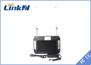  Portable COFDM Video Receiver Battery Powered FHD with Display Diversity Reception AES256 2-8MHz Bandwidth