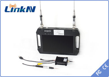 20km 110g UAV Video Link COFDM Transmitter &amp; Receiver HDMI CVBS AES256 Encryption Low Latency