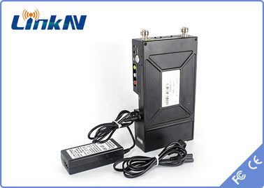 Military Manpack COFDM Video Transmitter HDMI &amp; CVBS Rugged Design Battery Powered