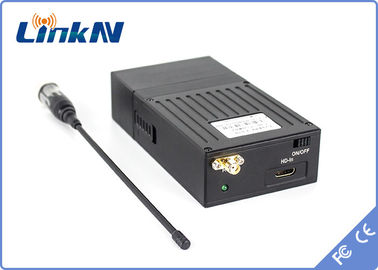 1km Police Detective Covert Video Transmtiter COFDM Low Delay H.264 High Security AES256 Encryption Battery Powered