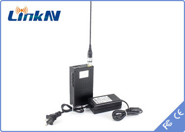 1.5km Spy Video Transmitter for Police Military COFDM Low Delay H.264 High Security AES256 Encryption Battery Powered