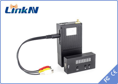 Mini Hidden Video Transmitter for Police​ Investigation COFDM Low Delay H.264 High Security AES256 Encryption