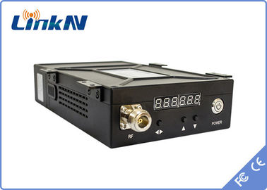 Long Range Manpack Video Transmitter COFDM HDMI &amp; CVBS High Safety AES256 Encryption Battery Powered
