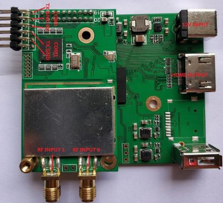 LKAV6201 HDMI SDI COFDM Receiver Module PCBA For Video Transmission