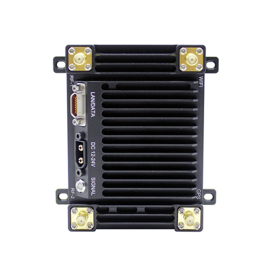 Long Range Mini UAV Video Data Link FHSS MANET AES256 Receiving Sensitivity -100dBm 2.5MHz Bandwidth 2.5/5.0/10.0/20.0MHz
