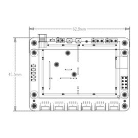 LKAV6614 Light Weight OEM Mainboard 5km UAV PCBA Video Data Link Module