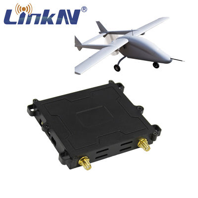 15km UAV Data Link Video & Data AES Encryption Mini Size Low Latency