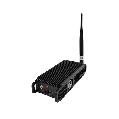 Rugged Body-Worn Video Transmitter COFDM 1-2km NLOS 1W Power AES256 Encryption Low Latency DC 12V