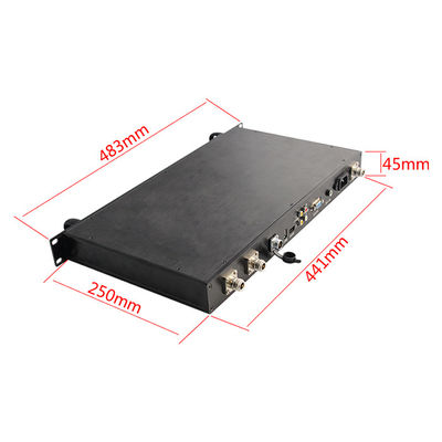 LKAV1302  Police COFDM Video Receiver 1U Vehicle-mounted IP Mesh Radio