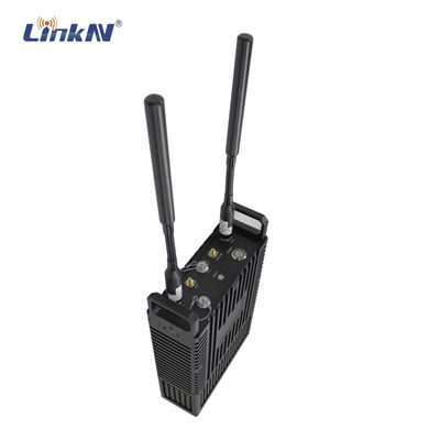 Rugged Military Police MESH Radio Base Station Multi-hop High Data Rate Dual Antennas MIMO 10W High Power AES IP66