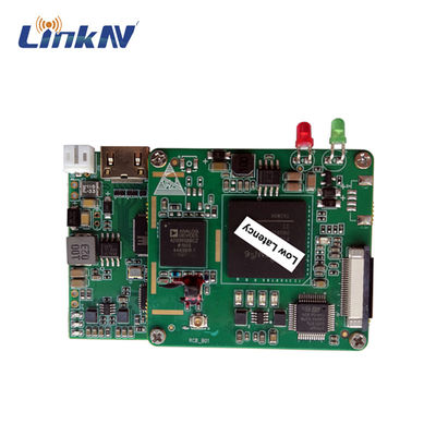 RF Video Transmitter OEM Module COFDM QPSK HDMI &amp; CVBS Low Delay AES256 Mini Size Light Weight