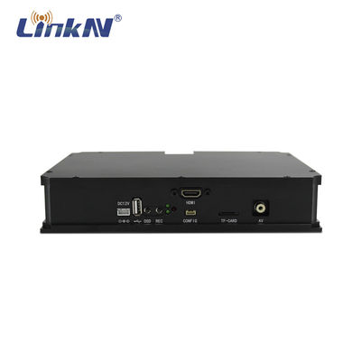 Police UGV Wireless Video System CVBS NTSC PAL HDMI COFDM QPSK AES256 Encryption Low Delay