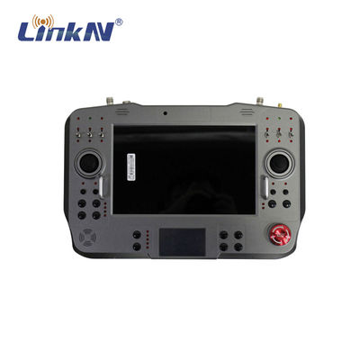 1.5km Robots Remote Control Station Handheld MANET IP MESH with High Brightness Display and Battery