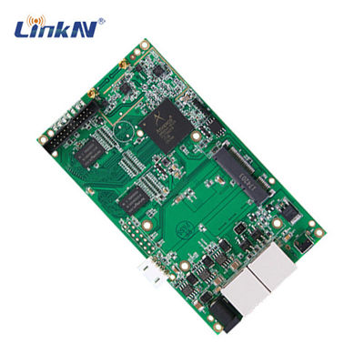 Economy  IP MESH Radio OEM Module 5GHz 1W MIMO AES Encryption DC 7V-48V Light Weight