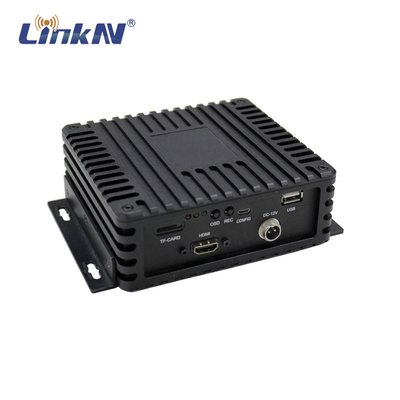 Small COFDM Video Receiver FHD 1080p Low Latency AES256 H.264 Rugged Housing