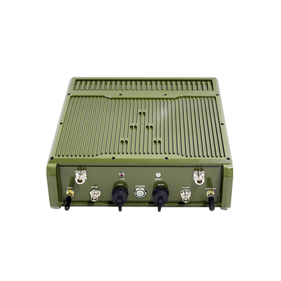 Tactical IP66 10W MESH Radio Integrates 10W LTE Base Station AES Encryption with Battery