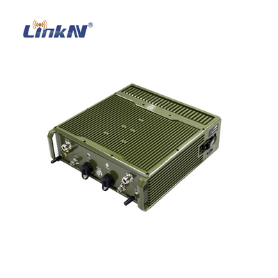 Military Police 10W MESH Radio Integrates 10W LTE Base Station IP66 AES Encryption with Battery